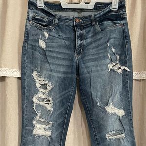 Judy Blue Destroyed boyfriend Jeans.  Size 13 /31